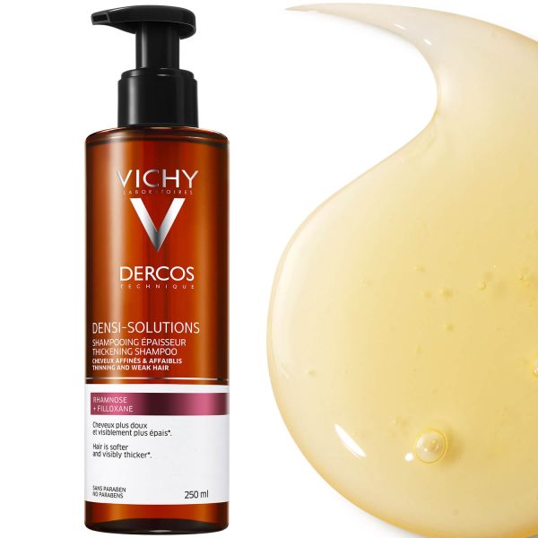 DERCOS Densi-Solutions - Haarstärkendes Intensiv-Shampoo für ausgedünntes und spärliches Haar